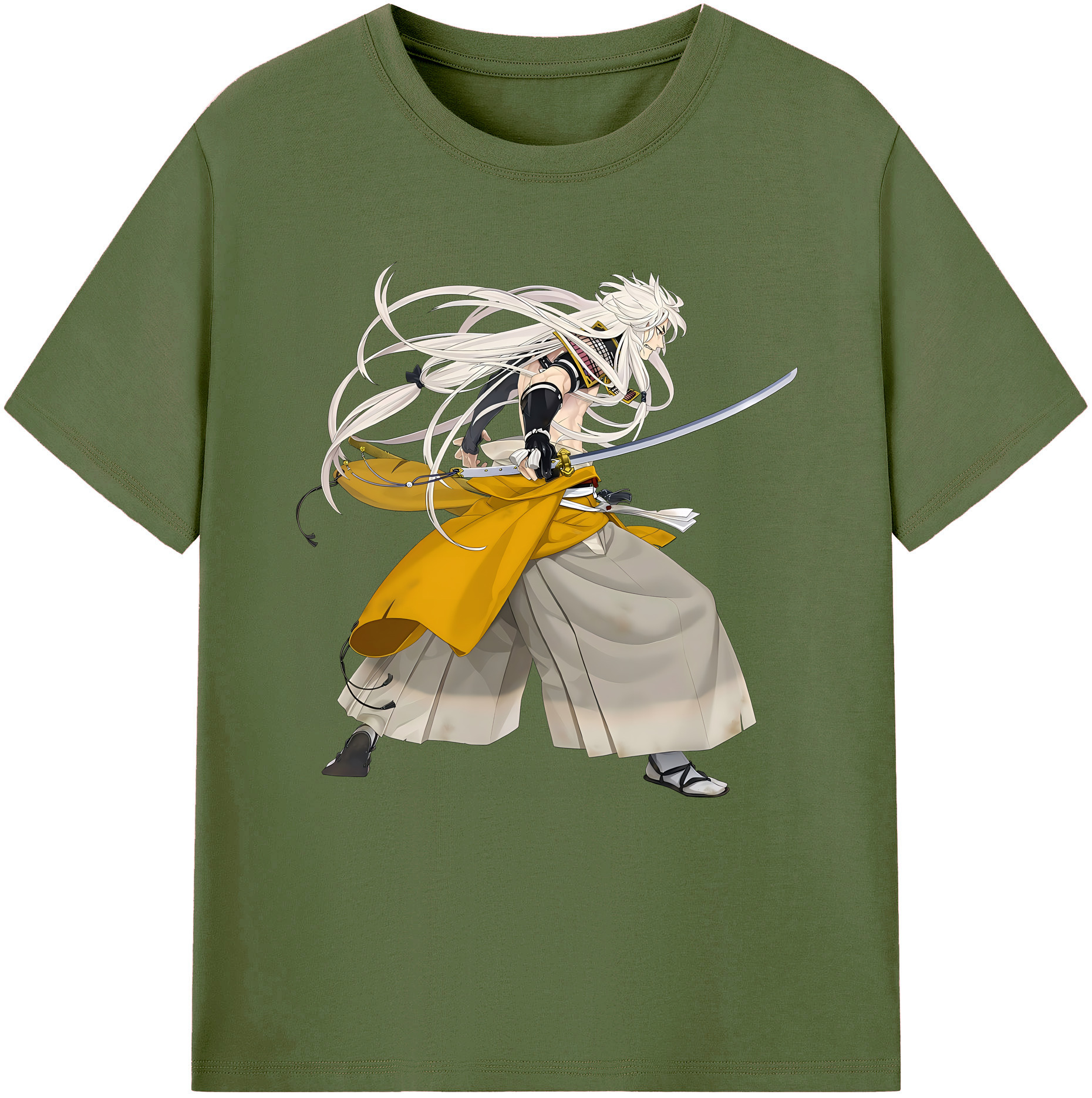 （画像用） 刀剣乱舞 Touken Ranbu 綿100％半袖Tシャツ（フロントプリント）